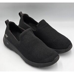 Skechers Go Walk Max Black Mens Size 10 Slip On Casual Walking Shoes